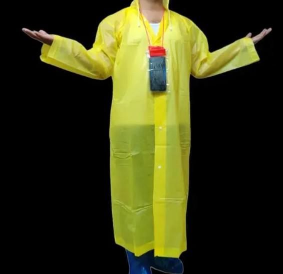 Unisex 3 in 1 Rain Coat (1 Rain Coat, 1 Mobile Cover & 1 Rain Shoe)